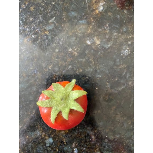 Realistic Micro Tomatoes with Green Stems, Plastic (Qty. 20) - Picture 3 of 3